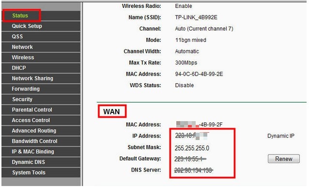 Troubleshoot a TP-Link Router with a WAN IP but No Internet