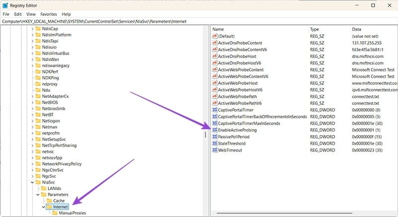 Windows 11 Shows No Internet Access but Is Connected 5