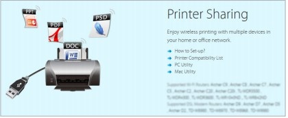 Set Up USB Printer Sharing on a TP-Link Wi-Fi Router (New Logo)
